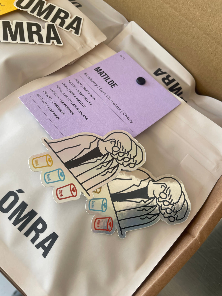 Coffee production resumes at Ómra’s roastery