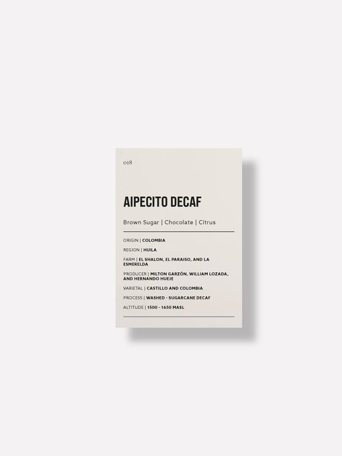 Aipecito Decaf