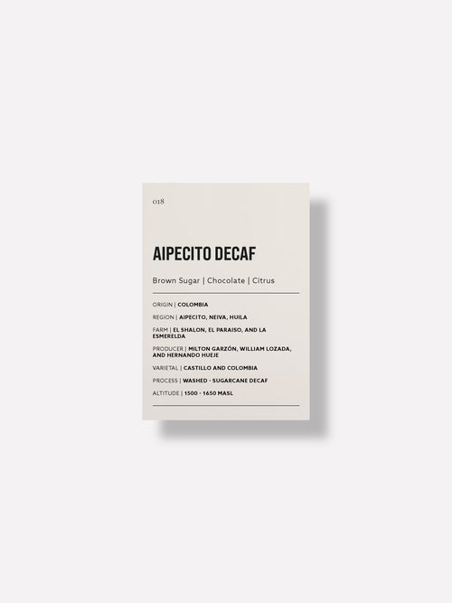 Aipecito Decaf