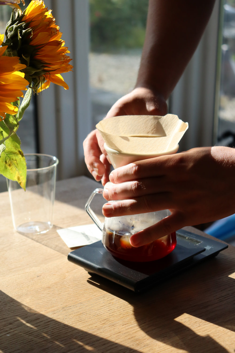 Seasonal menu coffees