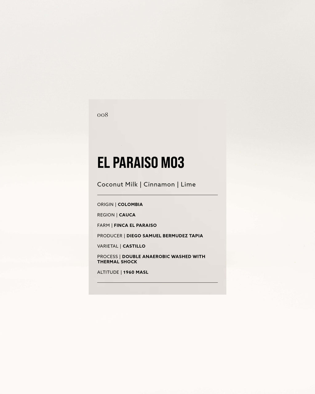 El Paraiso M03